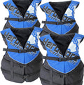 Coast Guard Type III Life Jacket - 4 Pack Adult Paddle Vests for Jet Ski, Kayak & Wakeboarding