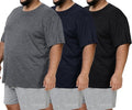 BOOJO Men's Big and Tall Shirts - Moisture-Wicking Short Sleeve Workout Tees (3XL-5XL)