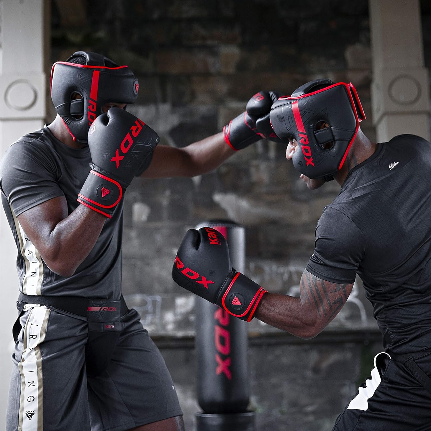 RDX Boxing Headgear - Adjustable Padded MMA & Muay Thai Training Helmet for Sparring & Martial Arts