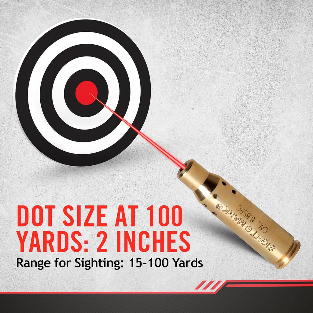 Sightmark Centerfire Boresight - Precision Red Laser for Accurate Shooting | Easy Setup
