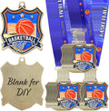 Regine Switzerland 2.56" Award Medals - Bulk Pack of 12/24/36 with Neck Ribbon for Tournaments & Competitions