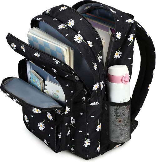 Abshoo Classical Basic Travel Backpack - Water Resistant Bookbag for School | Durable & Stylish