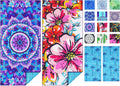 TwoYek Microfiber Beach Towels - Lightweight, Quick-Dry, Sand-Free | Oversized 71x32 for Travel & Sports
