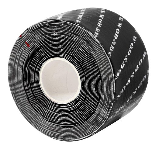 WOD&DONE Premium Pre-Cut 3 Rolls of 32pcs 6in x 2in Strips Athletic Thumb Protection Tape for Functional Fitness Hook Grip Olympic Weightlifting (Black, 3Rolls)