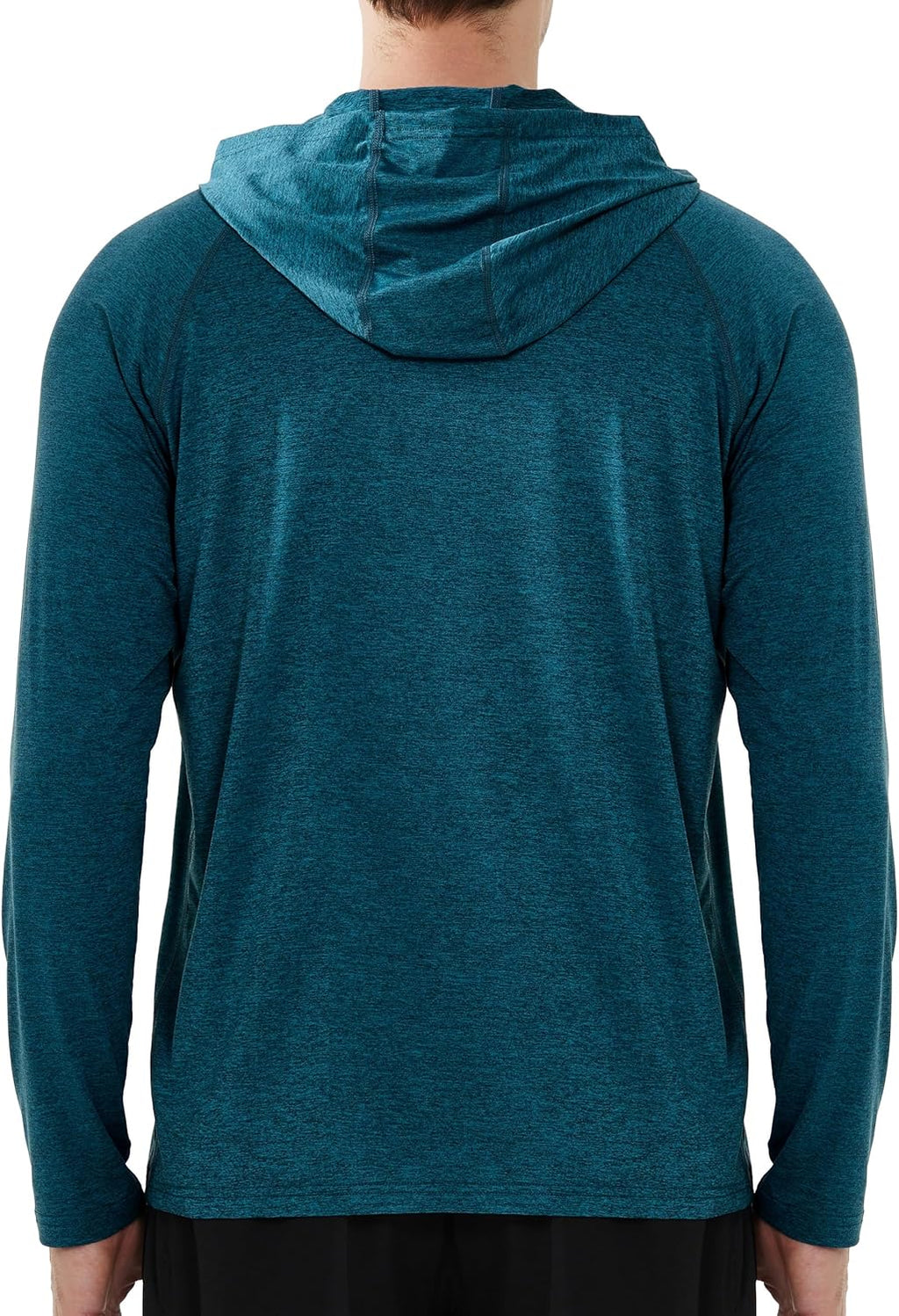 Roadbox Men's Fishing Shirt - UPF 50+ Long Sleeve UV Protection Hoodie | Quick-Dry Swim Rash Guard