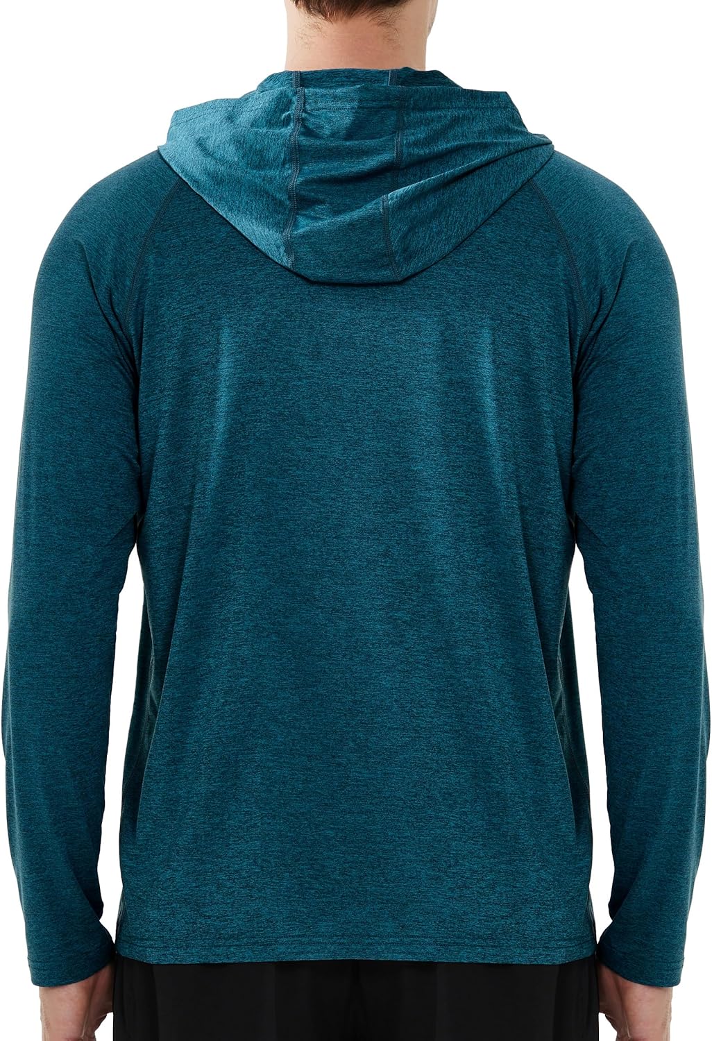 Roadbox Men's Fishing Shirt - UPF 50+ Long Sleeve UV Protection Hoodie | Quick-Dry Swim Rash Guard