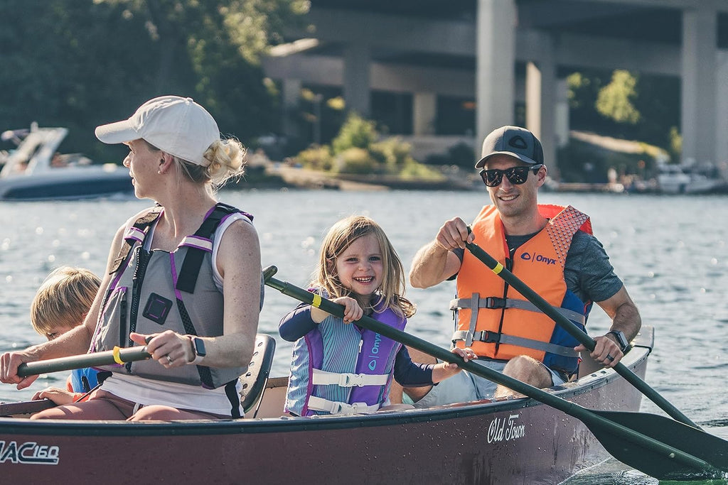 Onyx MoveVent Dynamic Paddle Vest - U.S. Coast Guard Approved for Kayaking & Canoeing | Adult Size