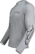 Fishoholic UPF 50 Fishing Shirt - Long Sleeve, Breathable Quick-Dry Sun Protection | Loose Fit