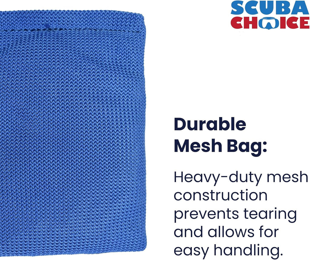Scuba Choice Soft Mesh Shot Weights - Durable & Adjustable for Buoyancy Control | Perfect for Scuba Diving & Spearfishing