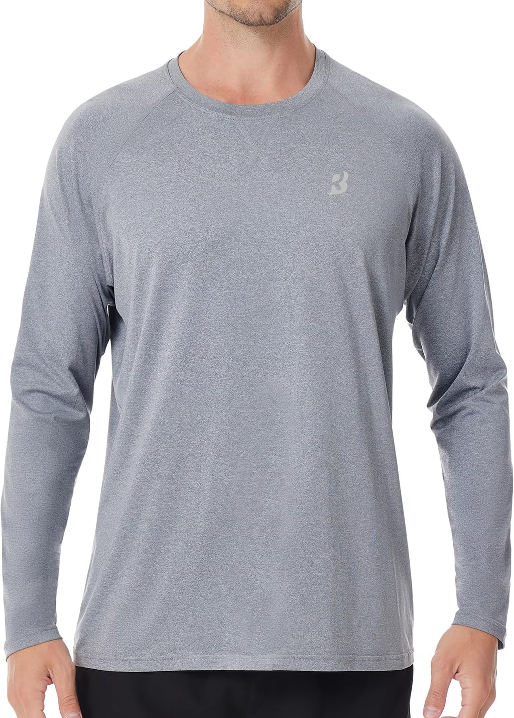 Roadbox UPF 50+ Sun Shirts for Men - UV Protection Long Sleeve Swim Shirt | Quick Dry Rash Guard