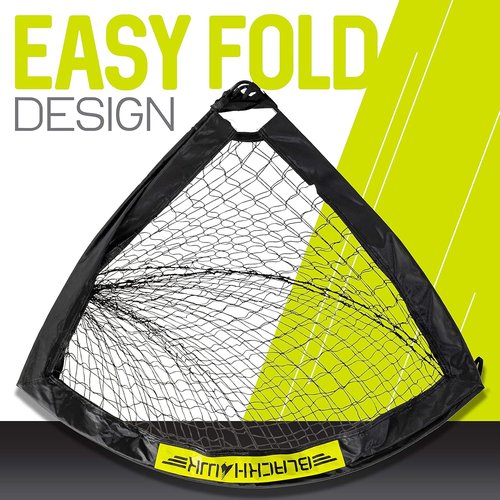 Franklin Sports Blackhawk Soccer Goal - Portable Pop-Up Nets for Indoor & Outdoor Use - Youth & Adult Sizes Available