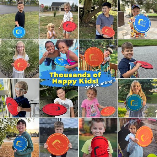 Friisbee Soft Disc Flying Toy - Safe Catch Design | Perfect Outdoor Gift for Kids Ages 3-13