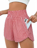 BMJL Women's High Waisted Athletic Shorts - Sporty 2.5" Gym Running Shorts with Pocket