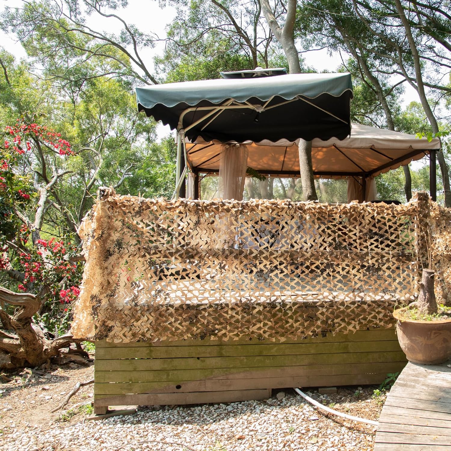 Sitong Camo Netting - Versatile Bulk Roll for Hunting, Military Decor & Sunshade | Durable Design