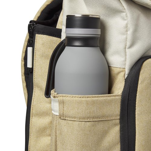 WILSON Lifestyle Foldover Tennis Backpack - Khaki, Holds up to 2 Rackets