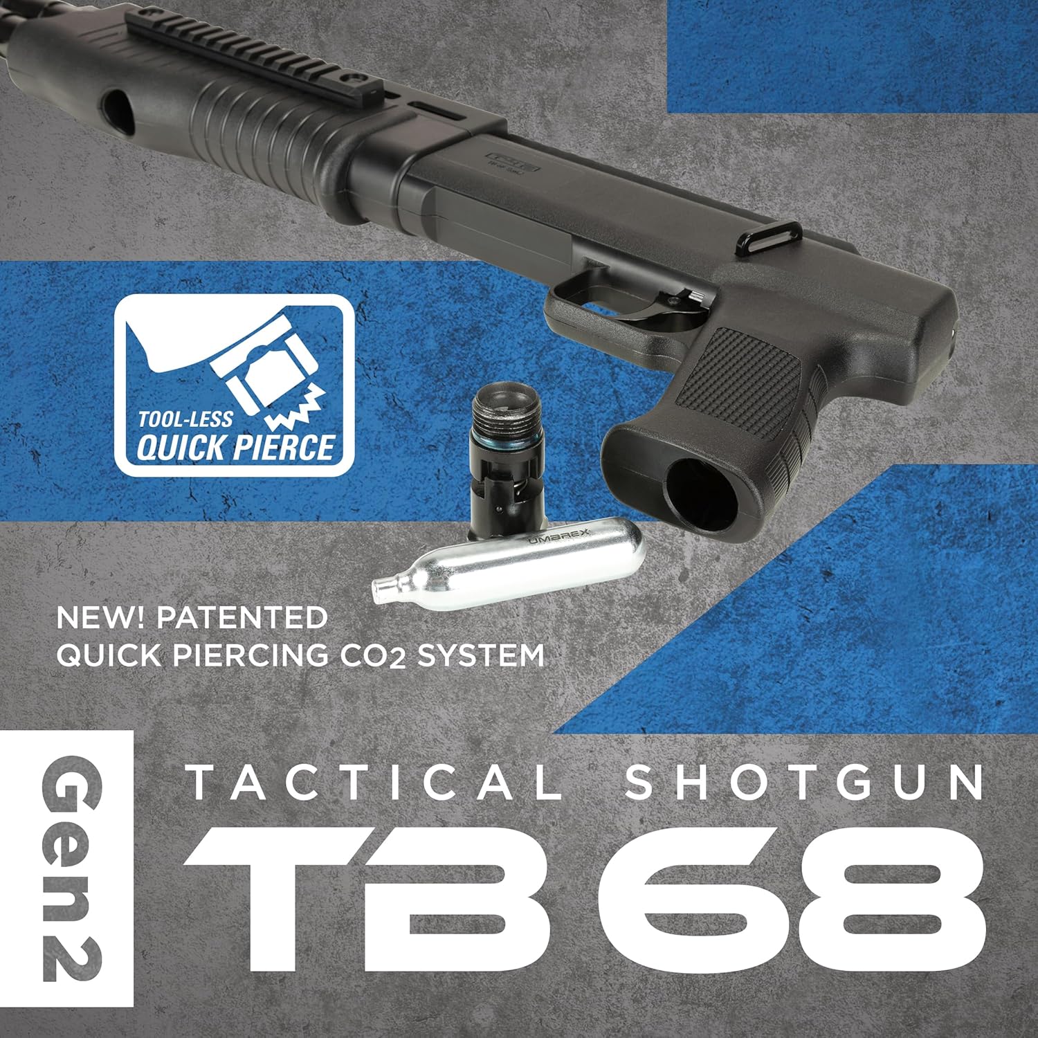 TB68 .68 Caliber Shotgun Paintball Gun Marker by T4E - High-Performance & Durable Design