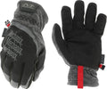 Mechanix Wear ColdWork FastFit Winter Work Gloves - Wind & Water Resistant, Fleece Insulated, Touch Capable | Black/Gray, Large
