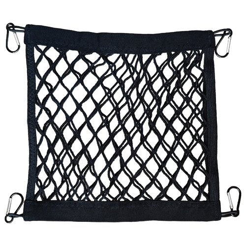 Helmet Holder for Backpack, Could be Used as Cover and Container, 4 Sides Elastic Bands, Comes with 4 Carabiners, Carrying Your Helmet in an Elegant Way