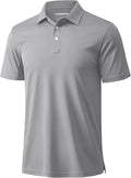 MAGCOMSEN Men's Polo Shirt - Quick Dry Casual Short Sleeve Golf T-Shirt | Outdoor Performance Jersey