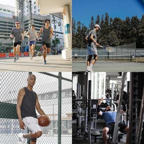 NORTHYARD Men's Athletic Basketball Shorts - Quick Dry Lightweight Mesh | 5"/7"/10" Sizes Available
