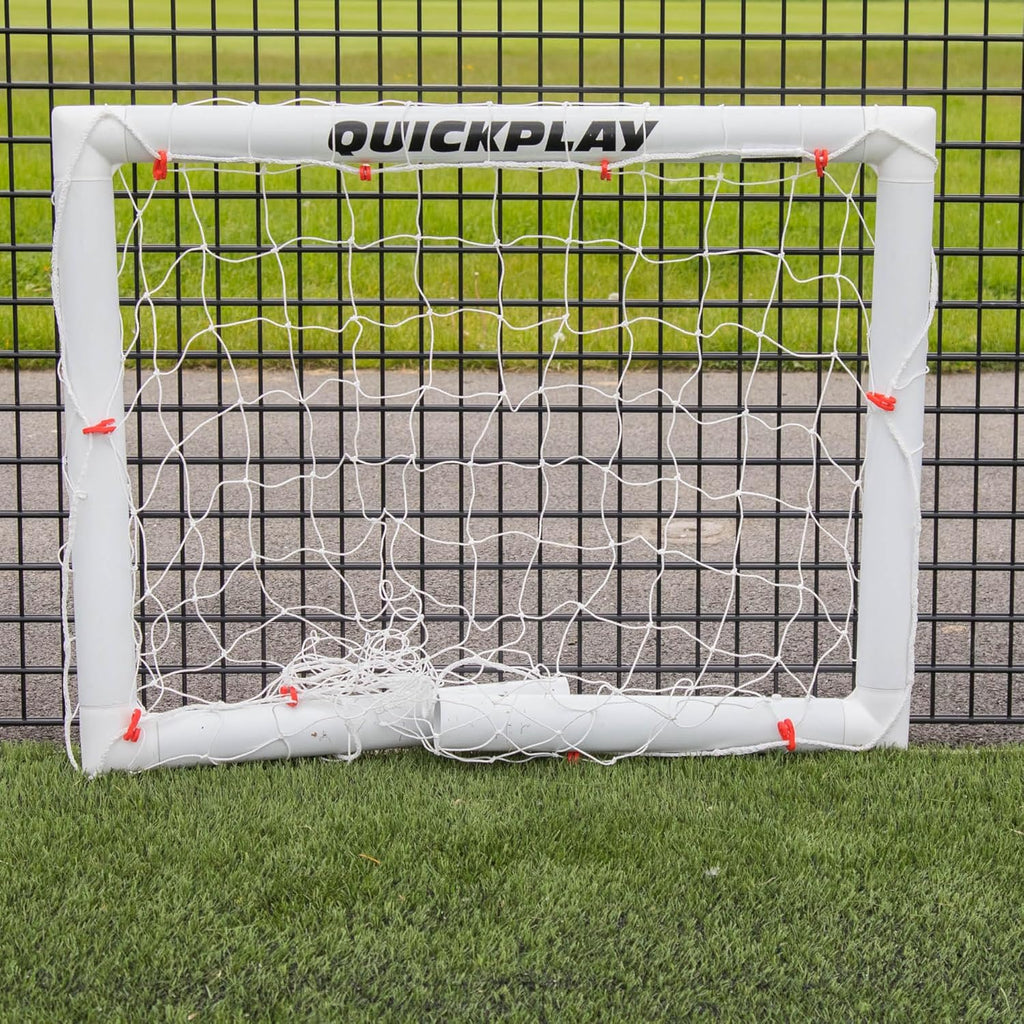 QUICKPLAY Q-Fold Soccer Goal - Portable & Weatherproof Design | 30-Second Setup for Backyard Fun