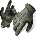 ZUNE LOTOO Tactical Touchscreen Gloves - Kevlar-Lined & TPR Impact Protection | Black/Red/Green/Tan