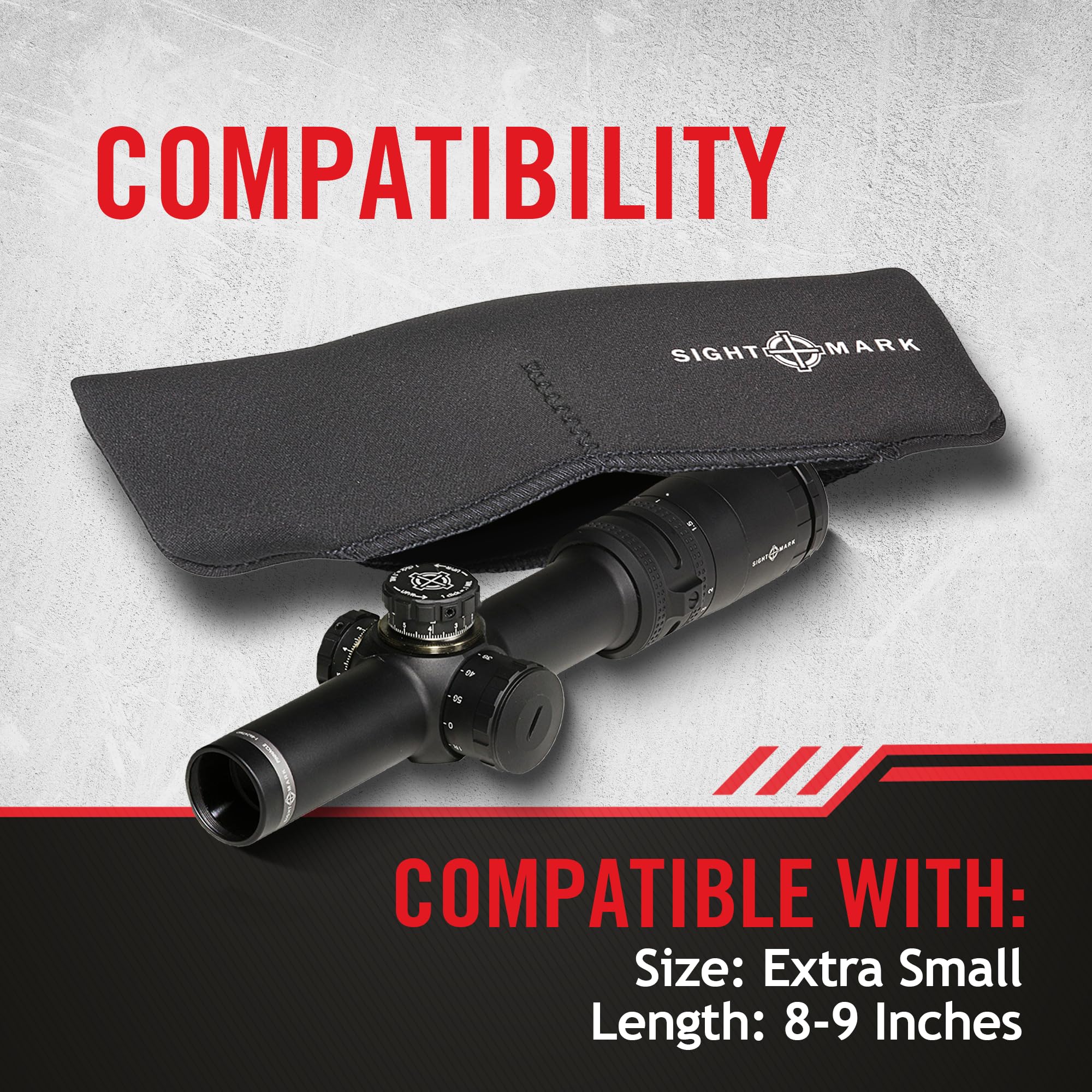 Sightmark Extra Small Riflescope Cover (8 - 9 inches/20-32mm)