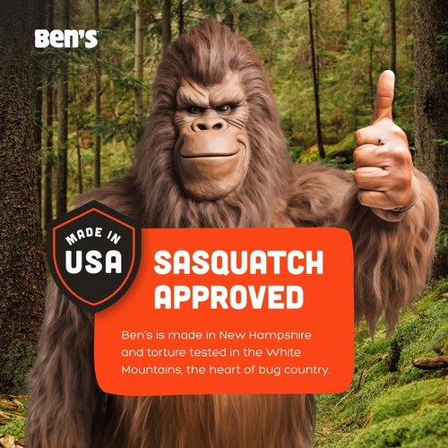 Ben's Hunting Formula - Tick & Mosquito Repellent for Up to 12 Hours of Protection - 20% Picaridin Bug Spray with Pump Spray - Sweat-Resistant - 3.4 oz (3 Pack)