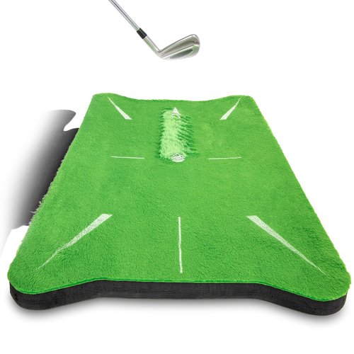 GoSports Swing Spot Golf Swing Impact Training Mat, Shows Club Path at Impact to Detect and Fix Slices, Hooks and More
