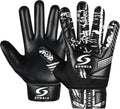 SPORIA Goalie Gloves for Youth - Double Wrist Protection | Non-Slip Latex Soccer Gloves for Kids