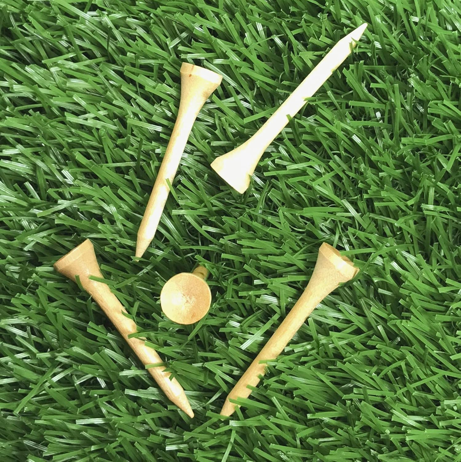 Pride Golf Tee - Deluxe 2-1/8 Inch Golf Tees | 50 Count Bag for Optimal Performance