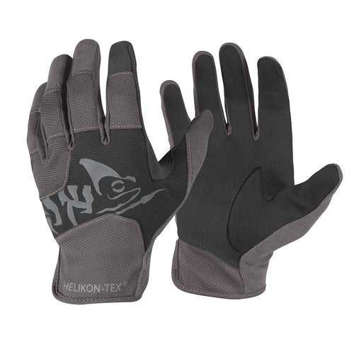 Helikon-Tex Range Line, All Round Fit Tactical Gloves, Black/Shadow Grey, Large/Regular