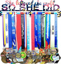 Skiennix Race Medal Holder - Stylish Wall Hanger for Marathon Medals | Perfect Runner Display