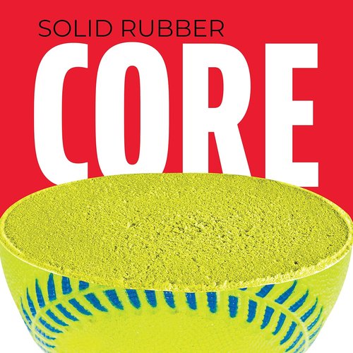 Franklin Sports - Pro Brite Neon Rubber Teeball - Youth Baseball & Softball | Indoor & Outdoor Play