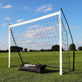 QUICKPLAY Kickster Soccer Goal - Ultra Portable Backyard Net | Quick Setup | Includes Carry Bag | 7 Sizes Available