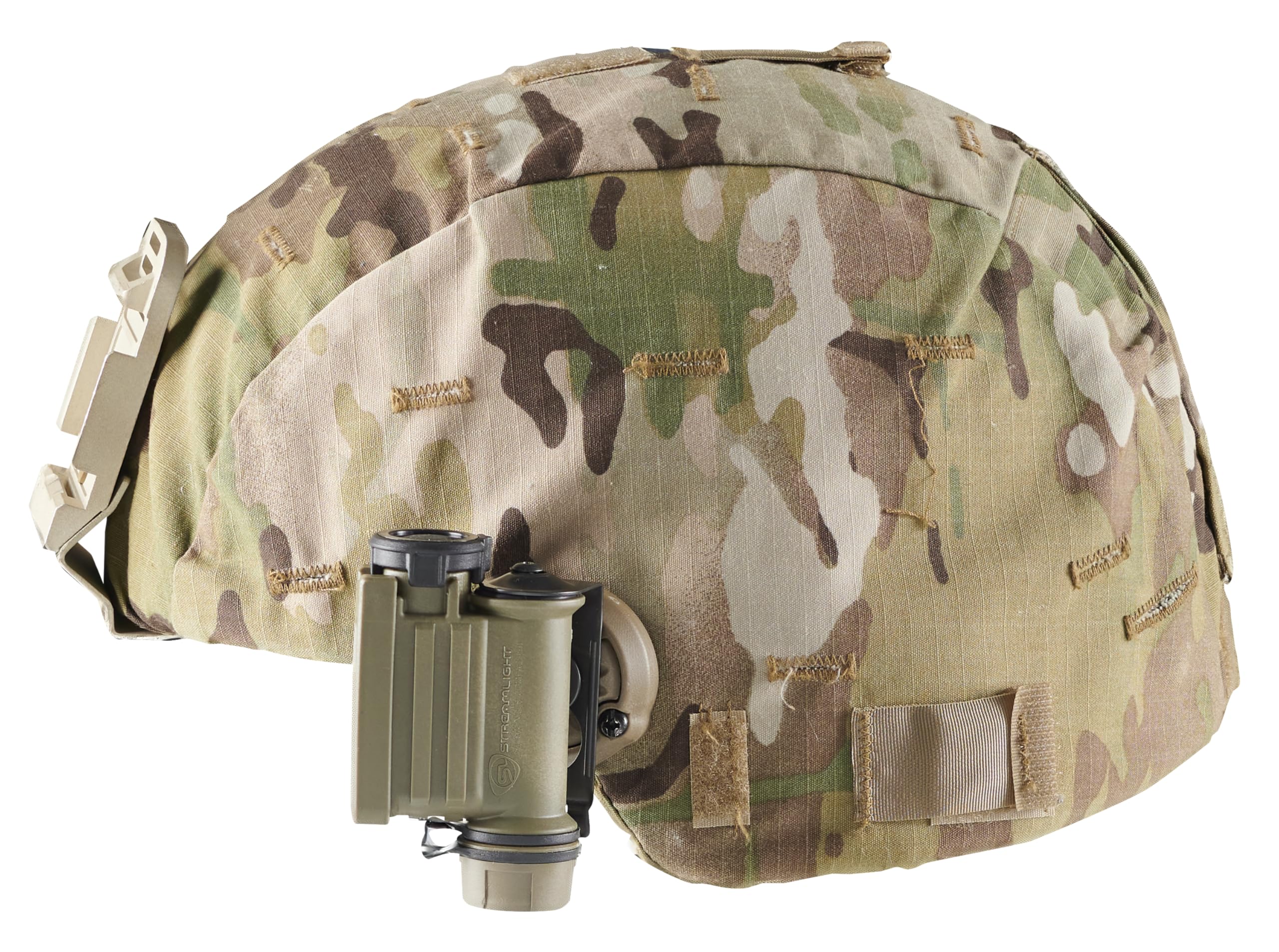 Streamlight 14213 Sidewinder Compact III 275-Lumen 3200 Candela User Configurable Model Hands-Free Angle Head Flashlight with White, Blue, Green, Red LEDs, and IR, Coyote