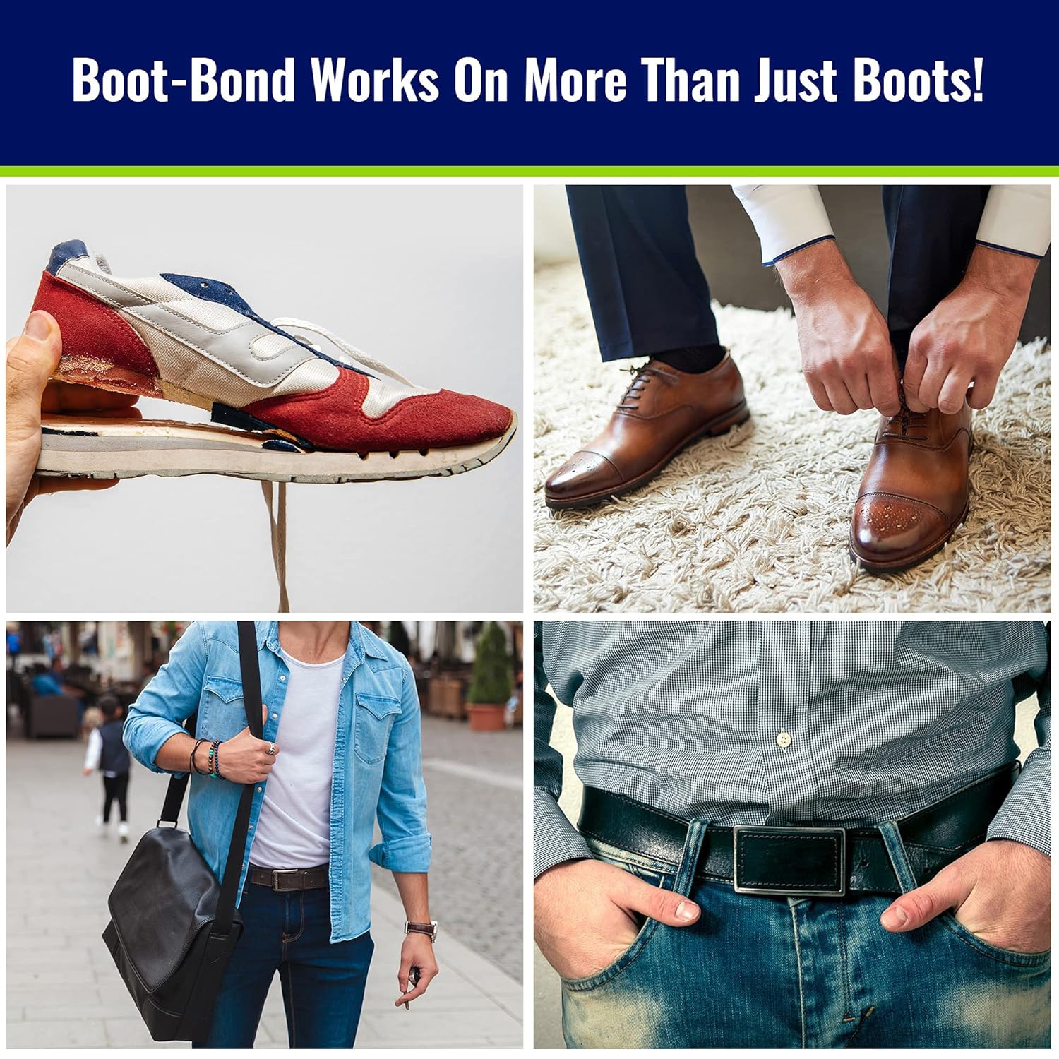 Skiennix Boot Glue - Quick Dry Waterproof Repair Formula for Shoes & Boots - Flexible Seal for Heels