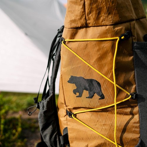 GEAR AID Tenacious Tape Repair Patches - Peel-and-Stick Nylon Patches for Jackets, Tents & Gear | 3 Patches, Bear Design