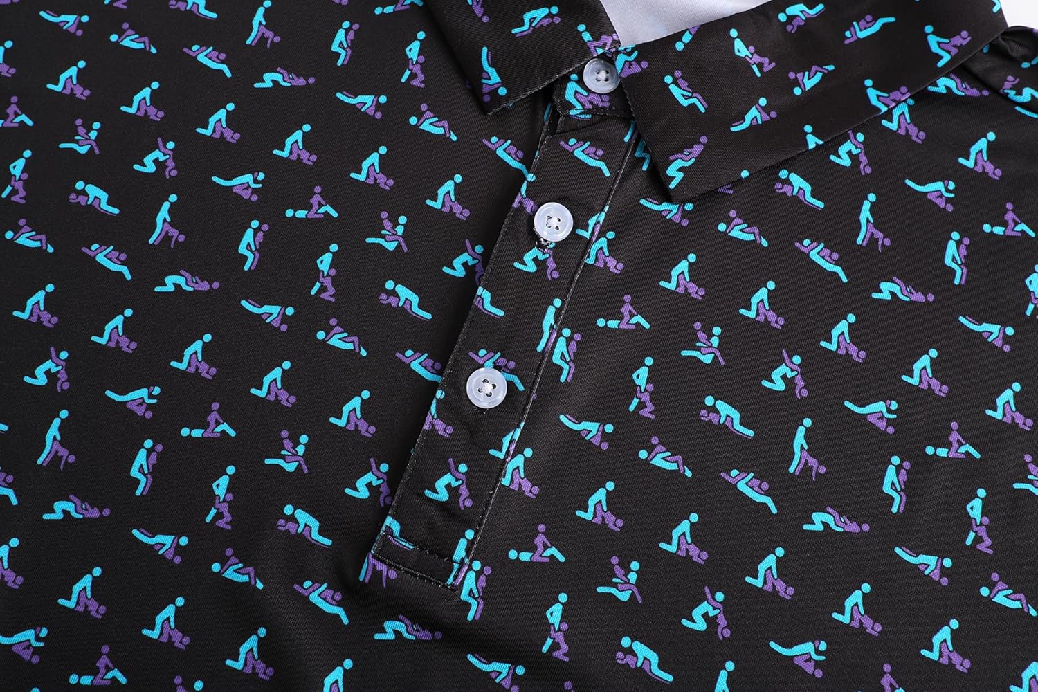 Skiennix Men's Golf Polo Shirt - Short Sleeve Dry Fit Performance | Moisture-Wicking Casual Style
