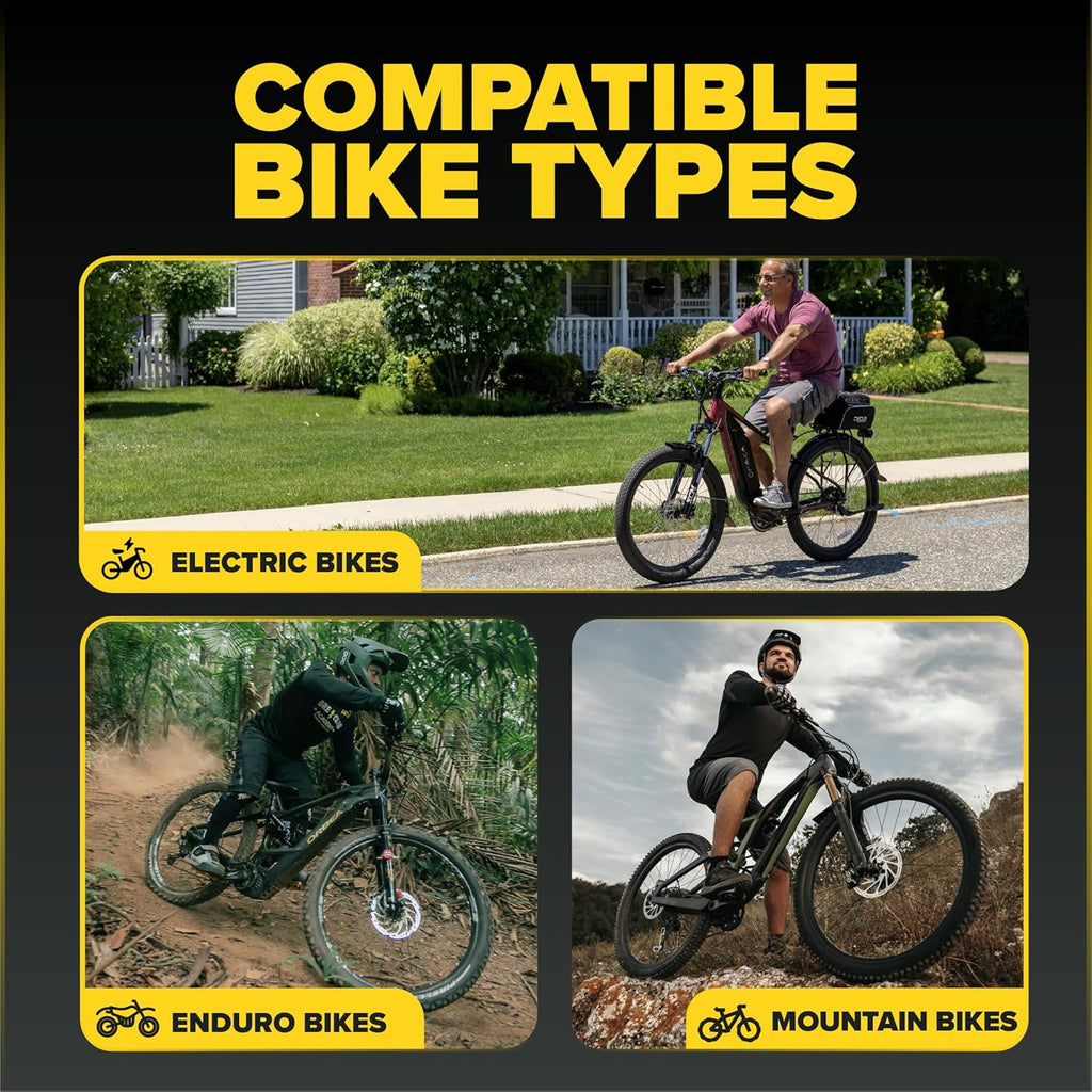 Ultraverse Bike Inner Tubes - Durable Butyl Rubber 27.5 x 1.75, 1.95, 2.10, 2.125 | Set of 2 for Mountain, Cruiser, City & E-Bikes