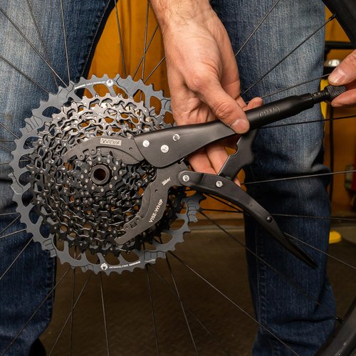 Pedro's Vise Whip II Cassette Removal Tool Unisex Adult Black Fit 9-23 Tooth Gears
