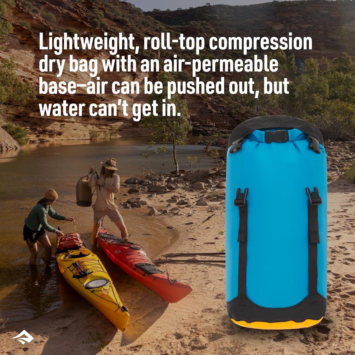 Sea to Summit eVac Compression Dry Bag - Waterproof Storage Sack for Outdoor Adventures