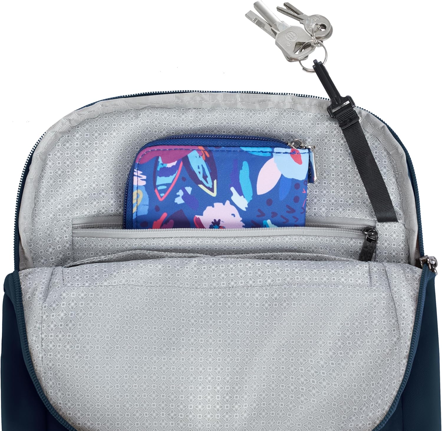 Travelon Anti-Theft Compact Backpack - Secure Design for Travel | Lightweight & Versatile