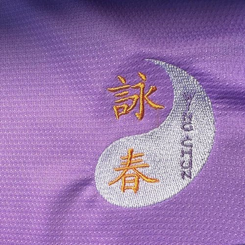 TAO MARTIAL Wing Chun T-Shirt Quick Dry Lightweight Breathable Sport Tshirt, ST222 (Lilas, Size L)