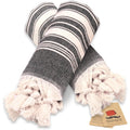Bazaar Anatolia Turkish Hand Towels for Bathroom Set of 2 | 39"x19", Cotton | Bathroom & Decorative Hand Towels for Kitchen Dishcloth, Tea, Yoga, Face, Gym - Ethnic Red