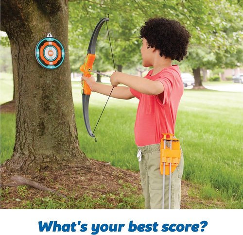 Kidoozie B*Active Target Master Archery Set - Kids' Archery Set with Bow & Suction Cup Arrows | Ages 6+