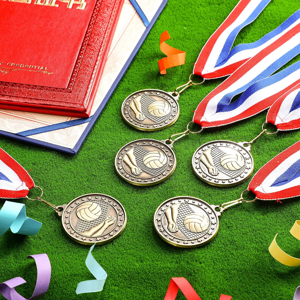 Remuuly Gold Medals - 30 Pcs Bulk Sports Awards for Basketball, Soccer, Baseball & More | 2'' Size