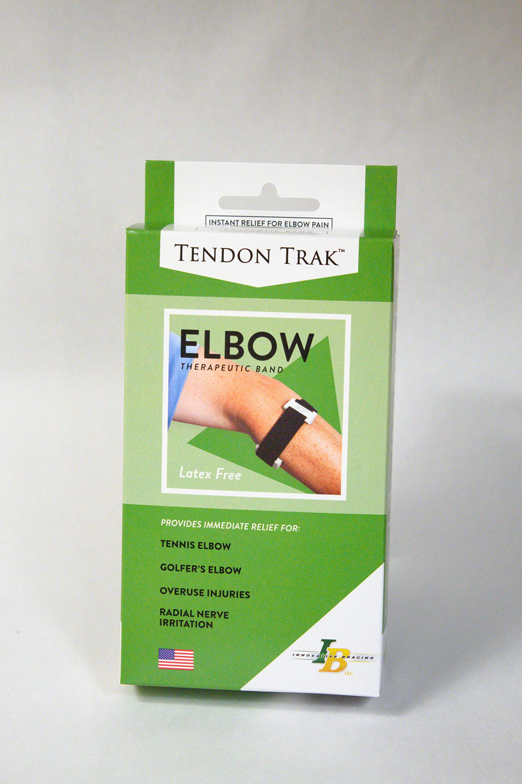 Tendon Trak Elbow - Provides IMMEDIATE Pain Relief for Tennis Elbow, Golfer’s Elbow, and Radial Nerve Irritation Using Patented Support to The Irritated Tissue.