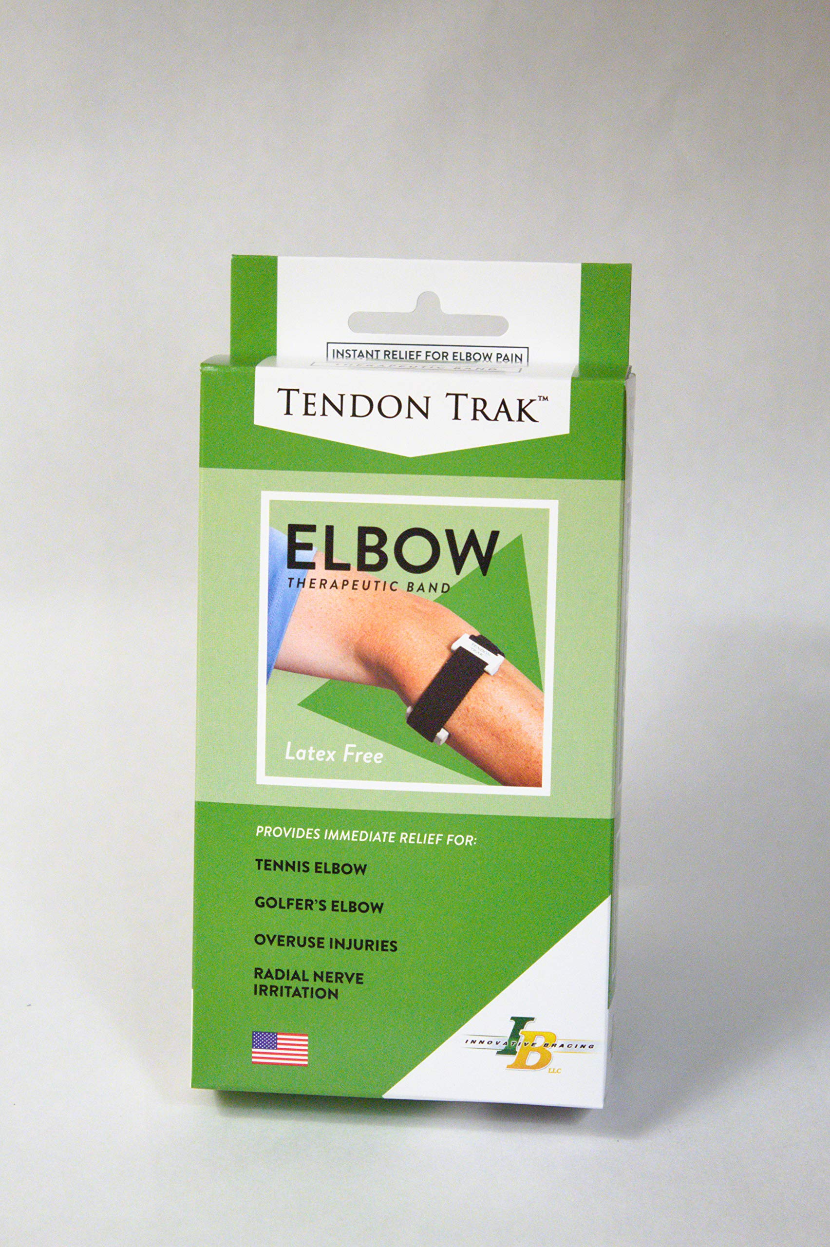 Tendon Trak Elbow - Provides IMMEDIATE Pain Relief for Tennis Elbow, Golfer’s Elbow, and Radial Nerve Irritation Using Patented Support to The Irritated Tissue.