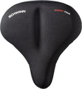 Schwinn Bike Seat Cover - Memory Foam Saddle Cover for Extra Comfort | Weather-Resistant, Dual Strap Design